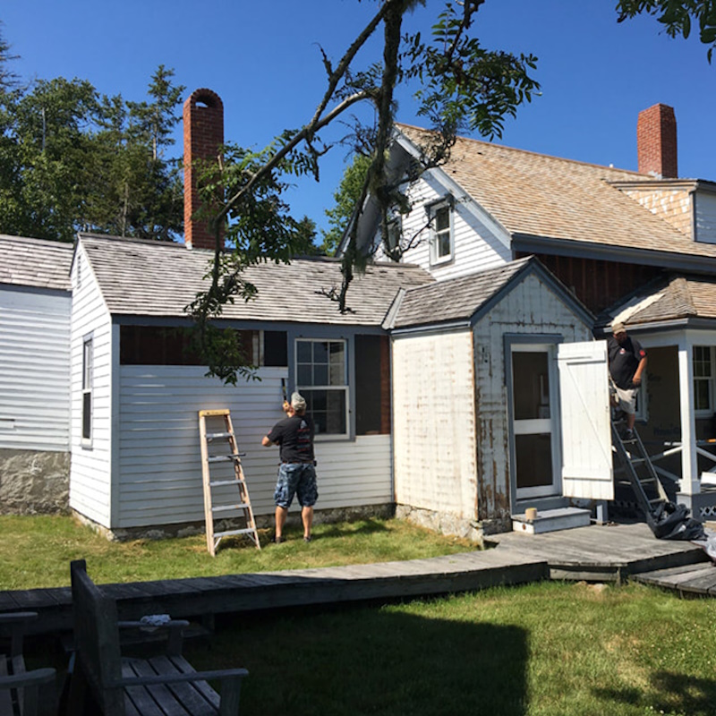 Burnt Island Light Restoration